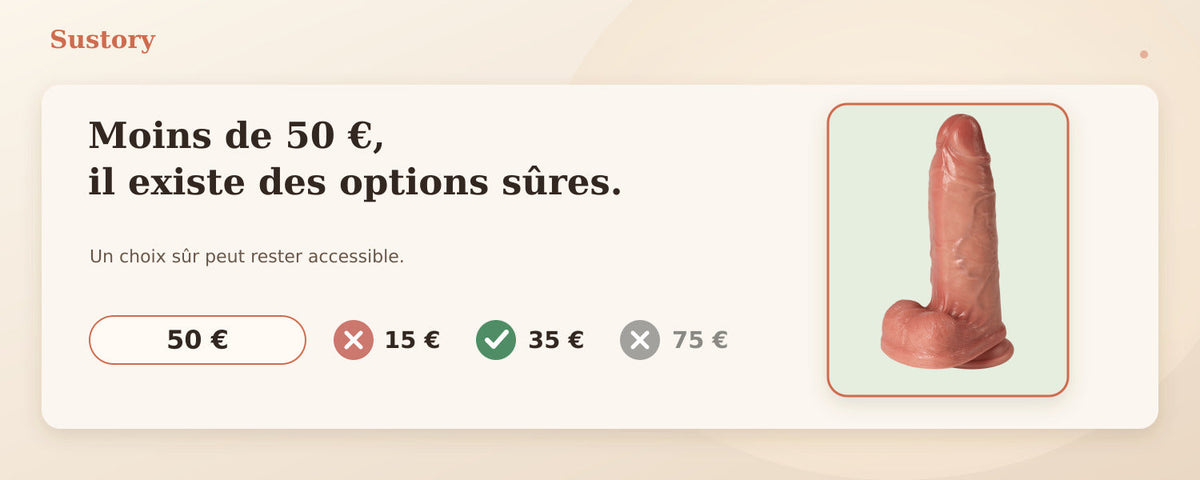 Gode à moins de 50 € : peut-on vraiment avoir de la qualité ?