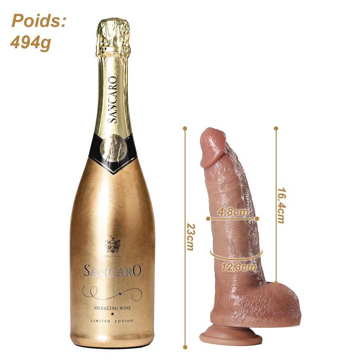Leo ergonomic dildo m size