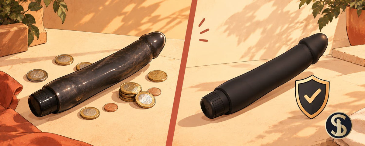 Gode en silicone vs TPE : ce que votre peau mérite de savoir